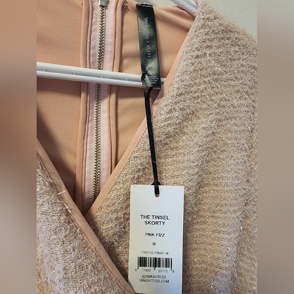 Smash and Tess x Hilary Duff the Tinsel Skorty in Pink Fizz, size medium - Picture 8 of 9